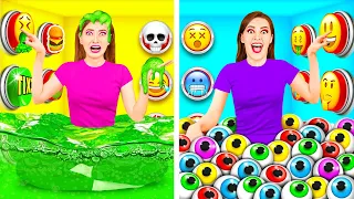 1000 Mystery Buttons Challenge Only 1 Lets You Escape | Crazy Challenge by Fun Fun Challenge