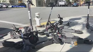 Complaints Mount Over Electric Scooters Littering SF Streets