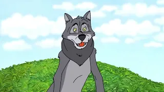 Мультфильм «Глупый волк» на чеченском.