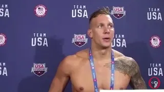 Caeleb Dressel Analyzes 100 Fly US Open Record