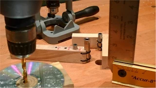 Столярные Хитрости. Перпендикулярное Отверстие без Станка. DIY 90 degree Drilling Guide.