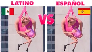 🤯 MI VILLANO FAVORITO 3: doblaje ¡LATINO vs ESPAÑOL! 🤣