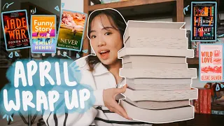 all the 12 books i read in april 💖 *april wrap up*