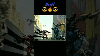 Drift vs Dino/Mirage vs Sideswipe(Combat) #transformers #transformation #drift #dino #shorts