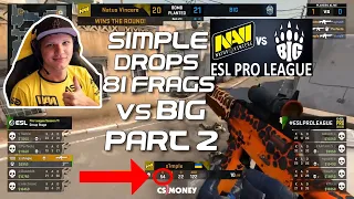 ESL  Pro League Season 11 highlights NaVi vs BIG  part2