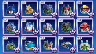 Angry Birds Transformers ALL Characters Unlocked Overpowered Promoted Max Rank