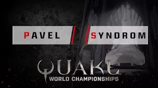 Quake - pavel vs. syndrom [1v1] - Quake World Championships - Ro32 EU Qualifier #4