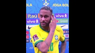 NEYMAR JR ENTREVISTA APÓS O JOGO CONTRA PERU