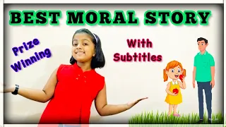 English Moral Story| Story telling| prize winning| Christmas story telling for kids & Children