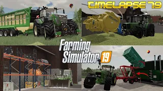 FENDT POWER at the GRASS HARVEST! 💪😎🚜💨 Building a NEW SHELF? 🤩 | [FS19]- Timelapse #79 Geiselsberg