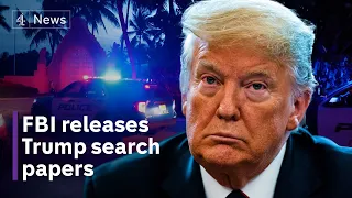 Donald Trump Mar-a-Lago search warrant affidavit released