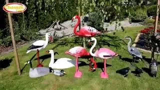 🐧 Ozdoby ogrodowe - ptaki w firmie Chomik Gdów