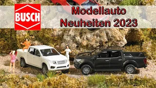 Busch Modellauto Neuheiten 2023 | Spur H0