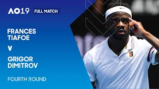 Frances Tiafoe v Grigor Dimitrov Full Match | Australian Open 2019 Fourth Round