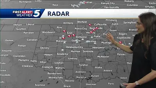 8 tornadoes reported so far in Oklahoma during Monday night's severe storms