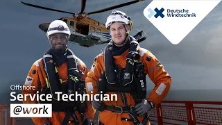 #Offshore #Servicetechniker – Marcel und Mamadou @work