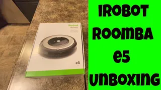 iRobot Roomba E5 E5176 Robot Vacuum UNBOXING - Review to Follow - Can it keep up with the i7?