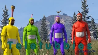 Teletubbies recreated in GTA V