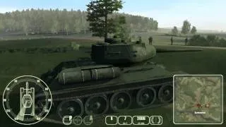 T-34 против Тигра - №8 - Т-34 - В обороне
