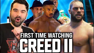CREED 2 Movie Reaction! DRAGO VS. CREED ROUND TWO!! First Time Watching