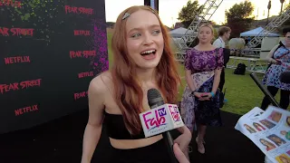 Cast of "Fear Street" complete red carpet interviews  NEW!