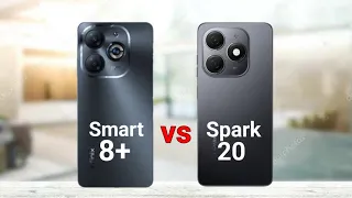 Infinix Smart 8 Plus vs Tecno Spark 20