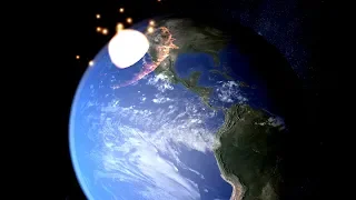 If an Asteroid Were to Hit the Earth 1 Year From Now