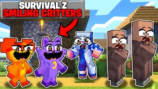 NAJORSZY SURVIVAL Z SMILING CRITTERS W MINECRAFT! - Haśkowice