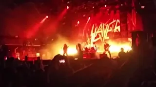 Slayer - Raining Blood - Bloodstock 2016 - Brutal Mosh Pits - Wall of Death - Album Reign in Blood