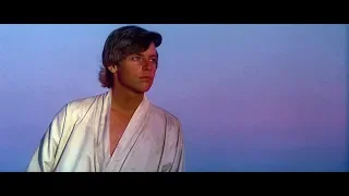 Star Wars IV: A new hope - Binary Sunset (Force Theme), 4K, HQ