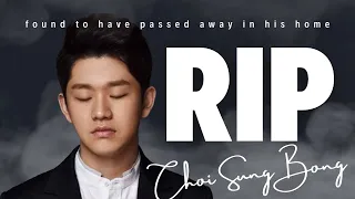 💔😭Heartbreaking Loss: Korean Singer Choi Sung Bong's Tragic Demise Leaves the World in Shock!