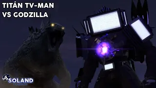 Skibidi Toilet - Titán TV-Man Vs Godzilla