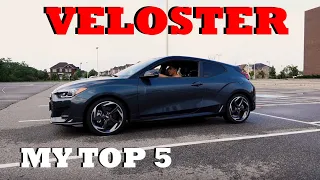 5 THINGS I LOVE ABOUT MY VELOSTER