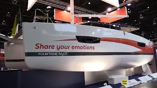 2018 Fountaine Pajot Lucia 40 Catamaran  Walkaround  2018 Boot Dusseldorf Boat Show