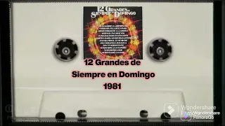 12 Grandes de siempre en Domingo 1981