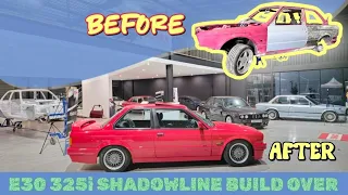 E30 325i Shadowline/ Sport build over