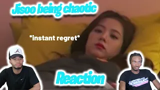 jisoo being a chaotic crackhead (funniest moments) blackpink Reaction Video