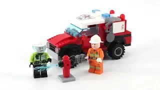 Lego China Enlighten 2801 City Police Firefighter Truck Repair - MengBrick Build