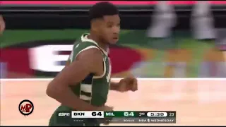 Giannis Antetokounmpo 43 Points | 14 Rebound | 5 Assist in 38 Minutes VS Brooklyn Nets