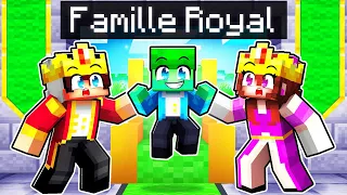 Adopté par la FAMILLE ROYAL sur Minecraft !