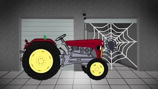 Construction and use of a small tractor without a cab and a second one with a front loader