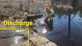 Removing Giant Blockage Until Culvert Gushes