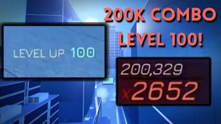 200K COMBO: LEVEL 100! | Parkour Reborn