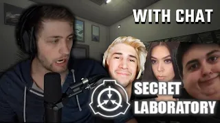 Sodapoppin plays SCP: Secret Laboratory w/ Adept, xQc, Poke, and More!