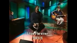 Oasis - Live Forever (MTV Most Wanted 1994)