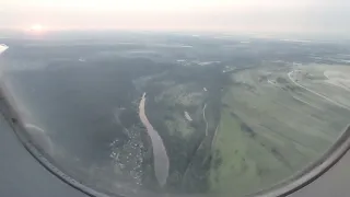 Посадка самолёта в Барнауле