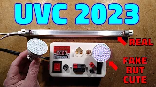 UVC 2023 - the fake and the real (with schematics)