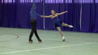 Alina DEMIDOWSKA SWINIARSKA  Jerzy SWINIARSKI FS PARY SPORTOWE 2ND SILVER SENIOR Puchar Rumi 2018