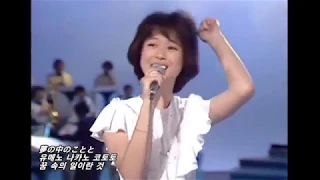 마츠다 세이코(松田聖子) - 맨발의 계절(裸足の季節). ♪가사첨부♫(1980年)