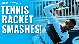 The Most Epic Tennis Racket Smashes!